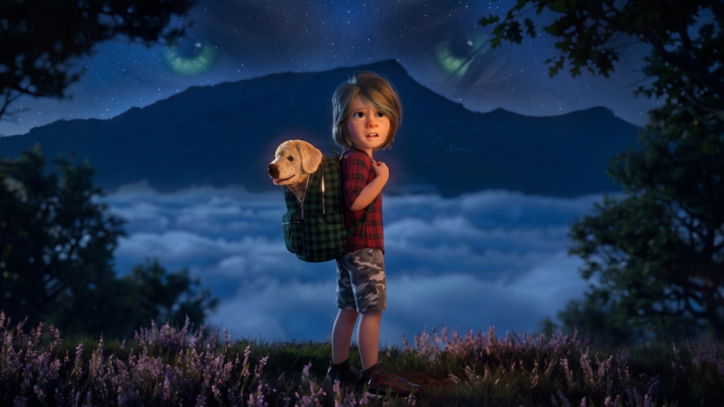 Visuel de cover : Adur et son chien Bubu devant la montagne de la Rhune, au pays basque
